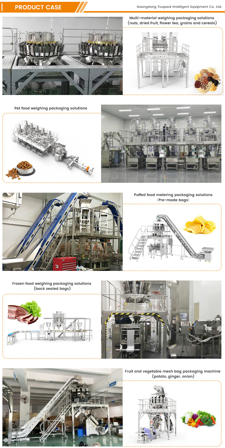 Automatic Multi-head Weighing Sunflower Seeds Melon Seeds Packaging Machine Vacuum Packaging Sealing Machine