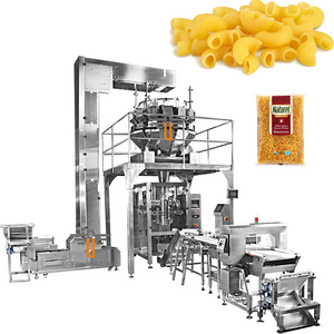 Full Automatic Vertical Packing Machine pouch filling machine Pasta Multihead Weigher Packing Machine For Fusilli Pasta Raw