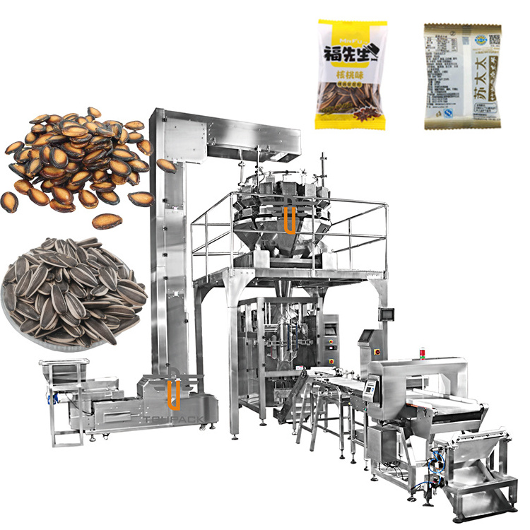 Automatic Multi-head Weighing Sunflower Seeds Melon Seeds Packaging Machine Vacuum Packaging Sealing Machine