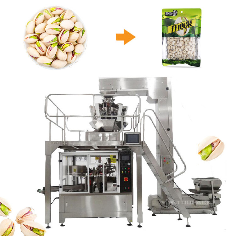 Full Automatic Vertical Packing Machine pouch filling machine Pasta Multihead Weigher Packing Machine For Fusilli Pasta Raw