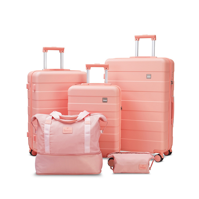 removable wheel hand multifunctional luggage bag travel land suitcase koffer set custom 3 pcs luggage sets female