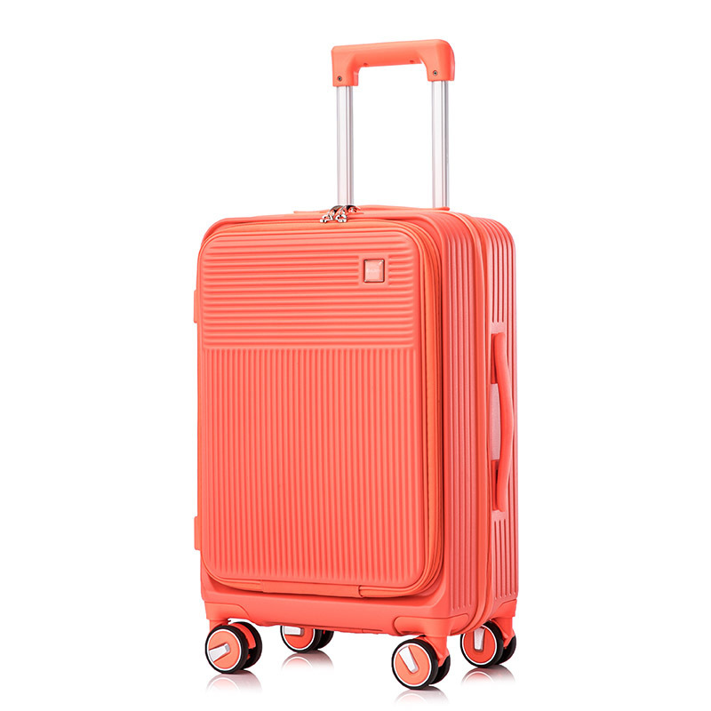 20 24 28 inch suitcases luggage 3 pieces set designer front open trolley bag luxury carry on luggage