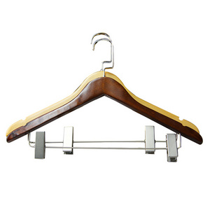 Cheap factory price coat hanger for clothes antique wooden hangers wholesale