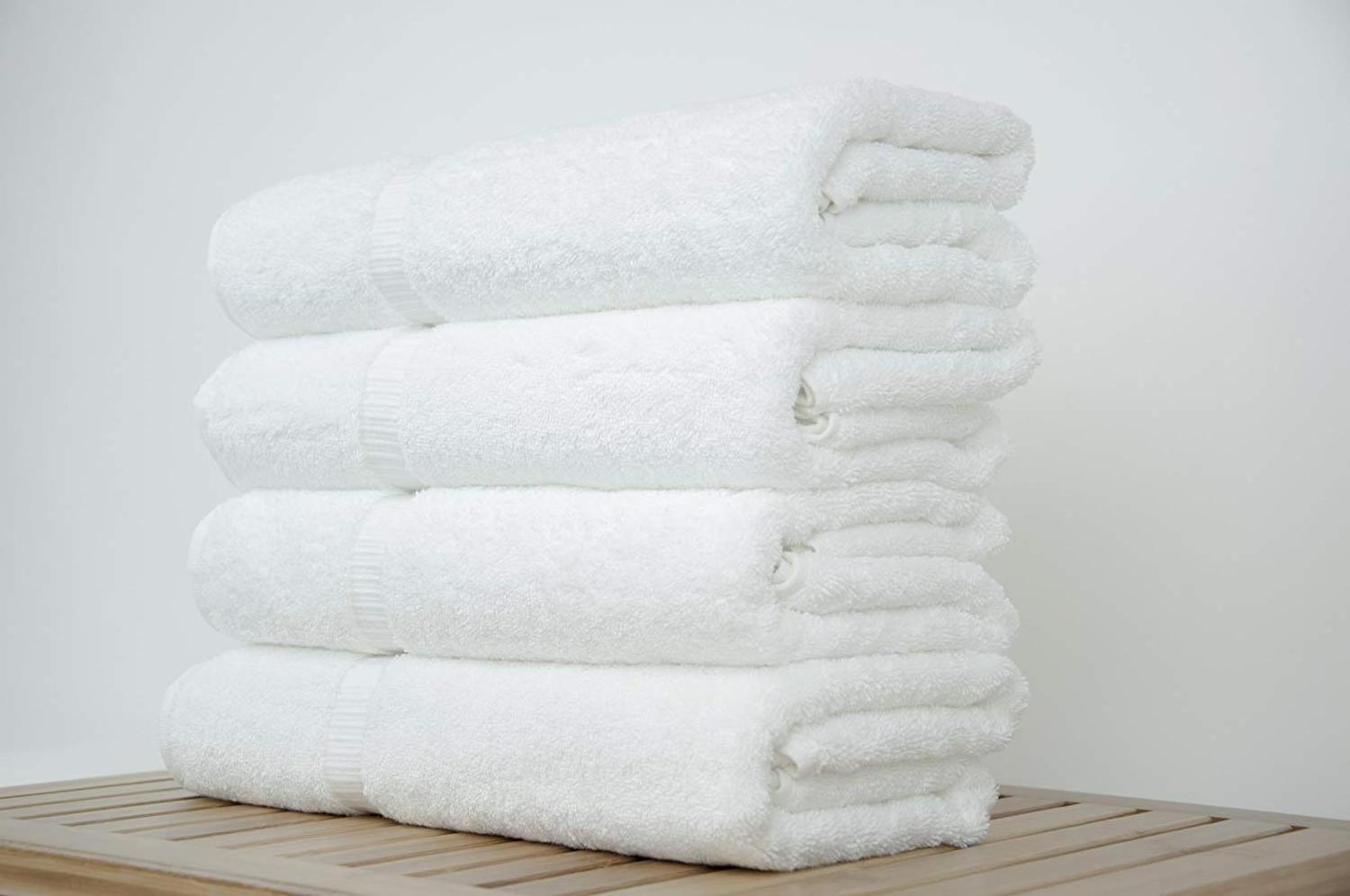 White Striped Small Size Terry Cloth High Quality Organic 100% Egyptian Bathroom Face Natural Cotton Fabric Towel