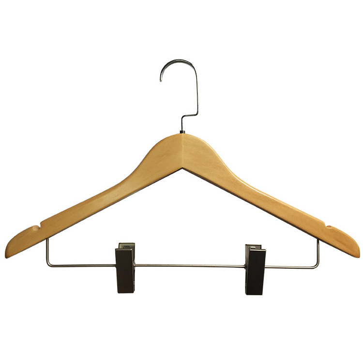 Cheap factory price coat hanger for clothes antique wooden hangers wholesale