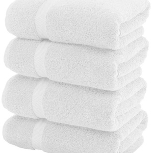 White Striped Small Size Terry Cloth High Quality Organic 100% Egyptian Bathroom Face Natural Cotton Fabric Towel