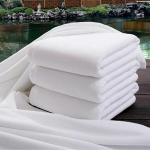 Wholesale High Quality Full Cotton Terry Bath Set China Made And Linen Customized Beach Pool Spa Towel 30*60 For Hotel