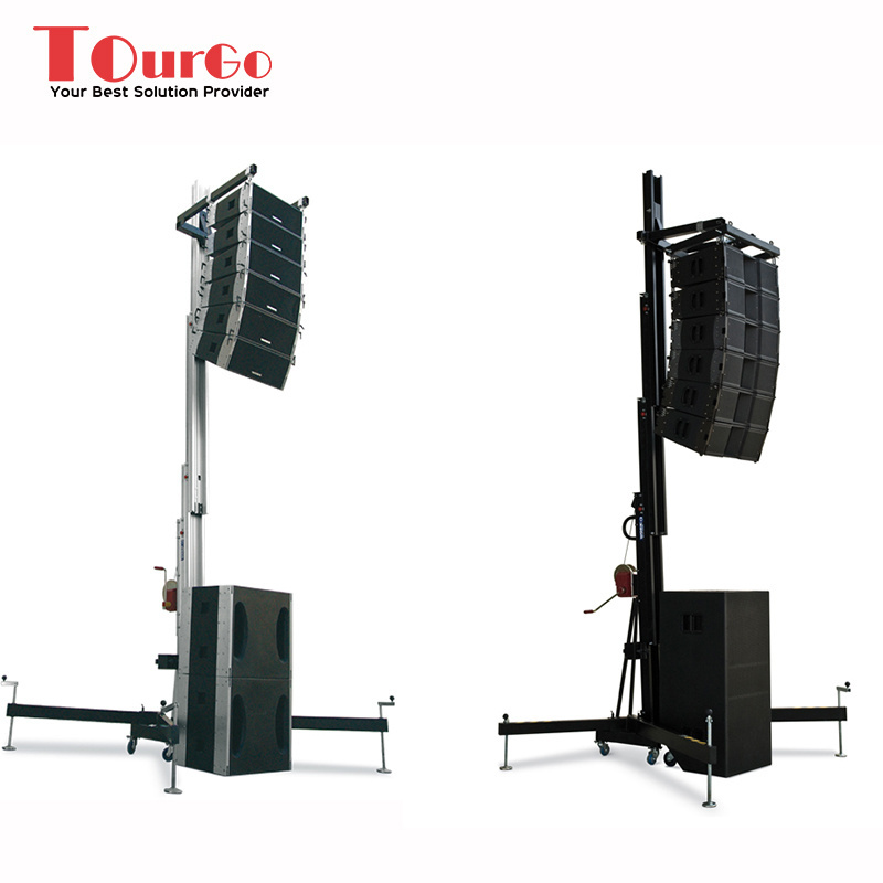 TourGo Portable Mini Audio Line Array Speaker Tower Truss