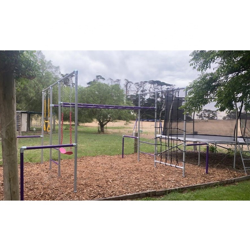 Ninja Fitness Monkey Bar Frames Metal Swing Set for adults / older kids / teens