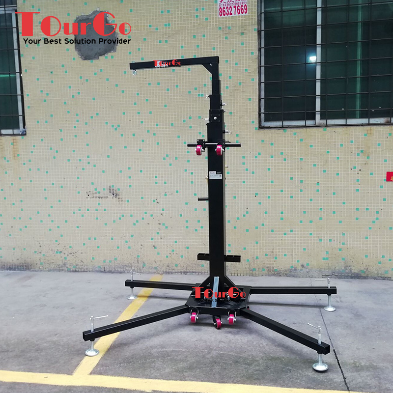 6m 250kg Heavy Duty Crank Stand Speaker Tower Lift