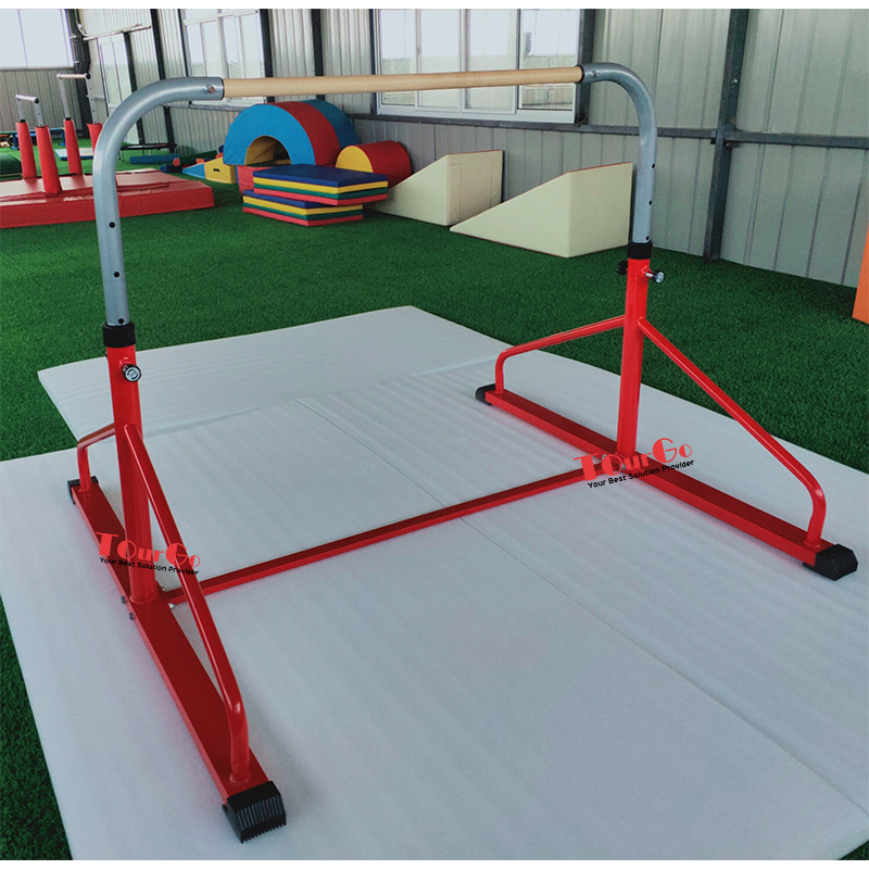 Adjustable Kids Gymnastic Equipment Uneven Bars Horizontal Bar for Children Exercise Training