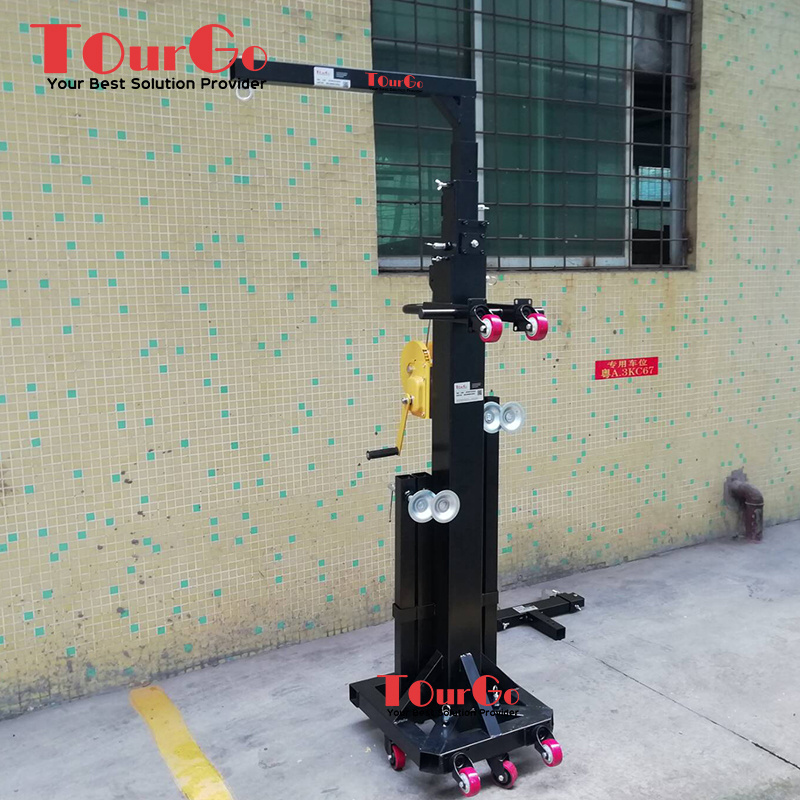 6m 250kg Heavy Duty Crank Stand Speaker Tower Lift