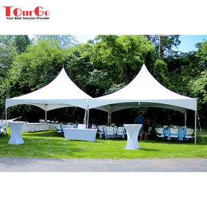 OUTDOOR PARTY CANOPY TENTS FOR SALE WEDDING 20 X 40 HIGH PEAK FRAME CANOPY TENT