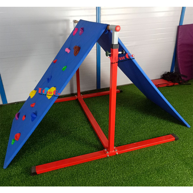 Adjustable Kids Gymnastic Equipment Uneven Bars Horizontal Bar for Children Exercise Training