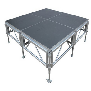 4x4 Outdoor Adjustable Aluminum Portable Stage Platform