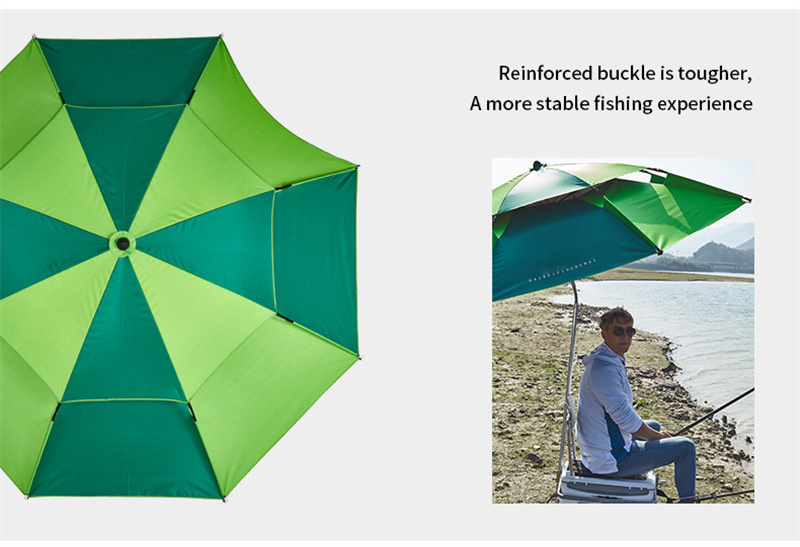 2024 Summer New 3 Fold Portable Small Sun Protection Camping Patio Umbrella Outdoor Fishing Adjustable Beach Umbrella