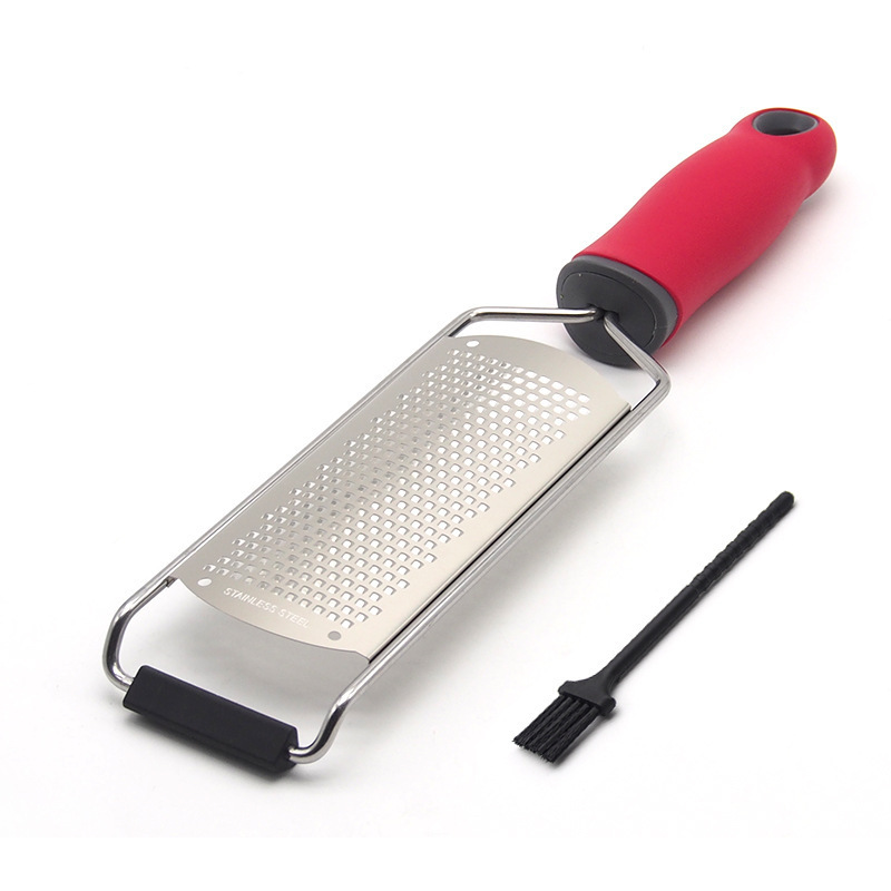 Multi-Purpose Stainless Steel Kitchen Grater Slicer Non-Slip Handle Sharp Cheese Grater Lemon Zester Chocolate Crumb Maker Home