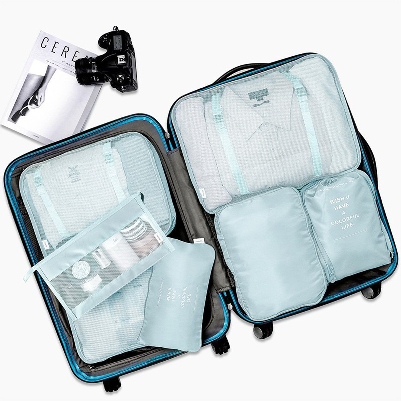 NEW Travel Organizer Storage Bags Suitcase Packing Set Storage Cases Portable Luggage Organizer Clothe Shoe TidyPouch