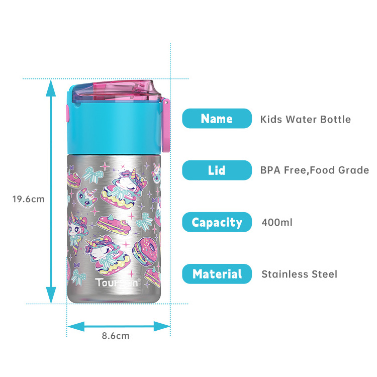 Outdoor Sports Insulated Children Thermos Stainless Steel Water Bottle For Child