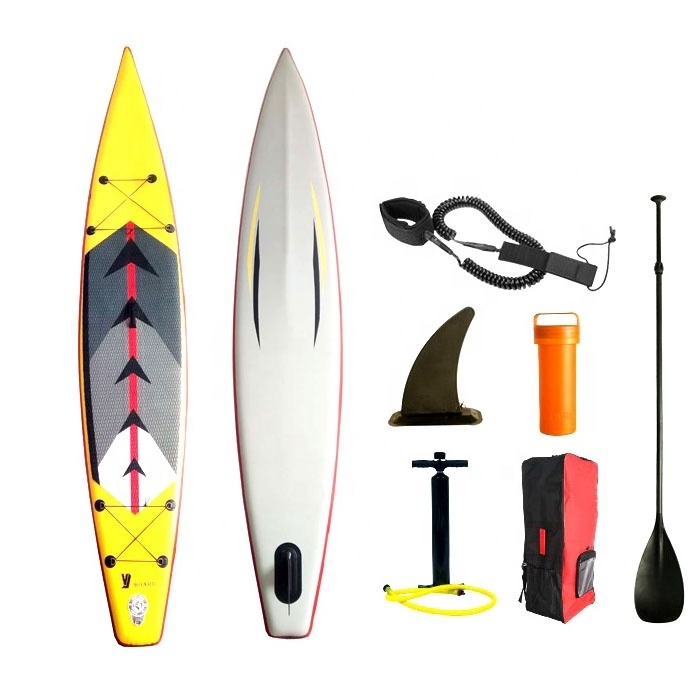 12..6'*28''*6'' race sup board inflatable paddle race sup board customizable inflatable stand up paddle racing boards