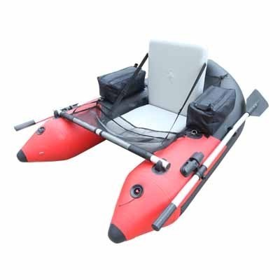 light weight folding portable fishing small boat PVC material inflatable  float tube belly boat for one person