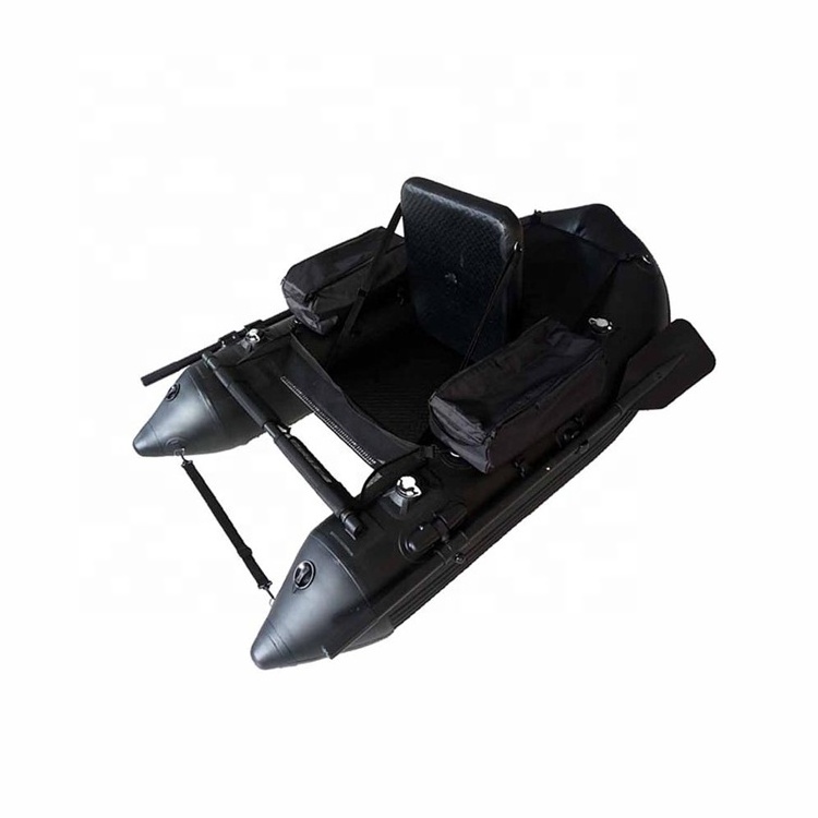 Best seller fly fishing PVC inflatable fishing paddle boat plastic belly boat