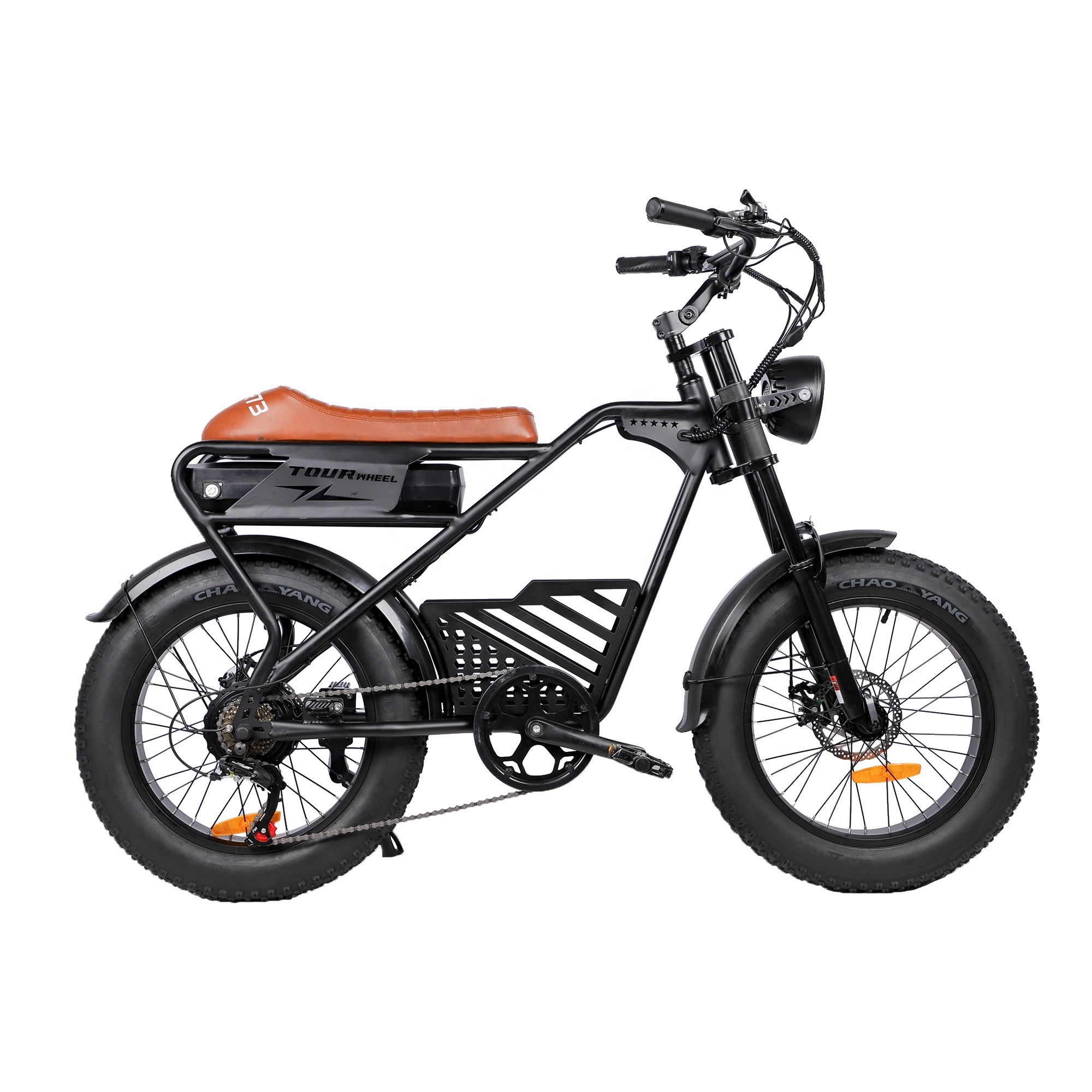 Factory Price Moped Ebike Mens 750W 1000W Motor Fatbike Electric Eu Warehouse 20 Inch Steel Frame Fat Tire for Adults