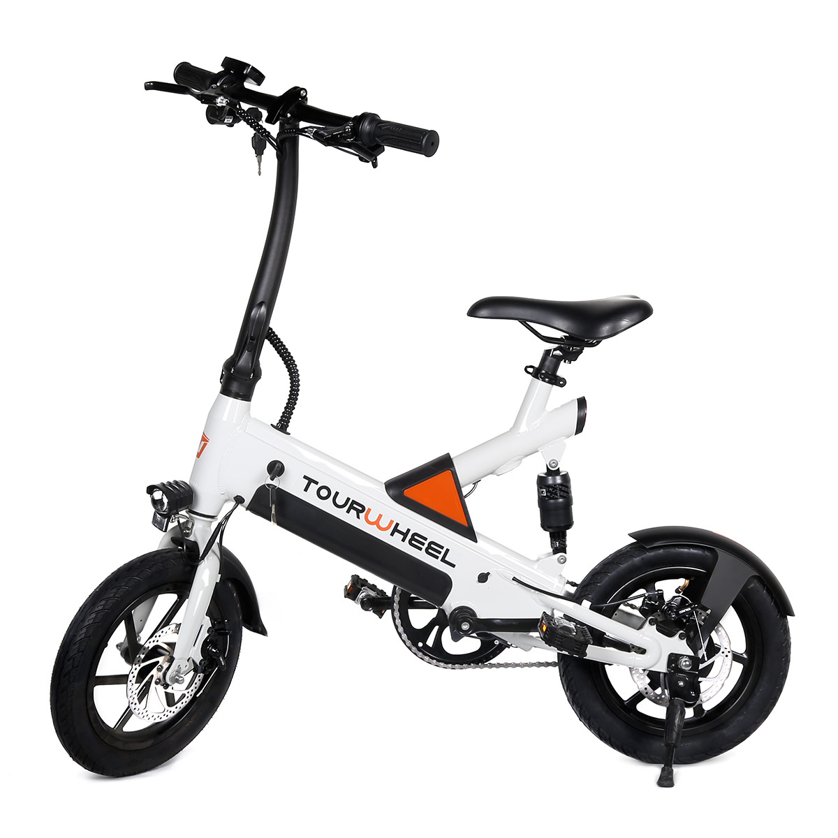 Tourwheel unique design mini size adults sport 350W fashion city e bike 14 inch electric folding bike