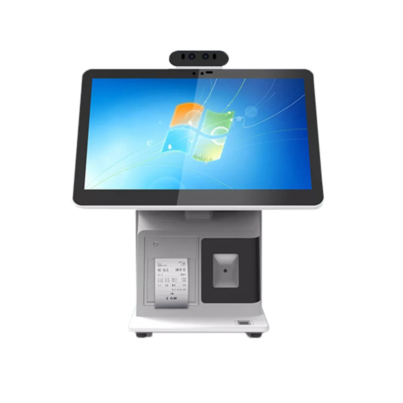 all in one 15.6 inch Pos Android 11 Windows capacitive Touch Dual Screen Billing Machine POS with 11.6 inch customer display