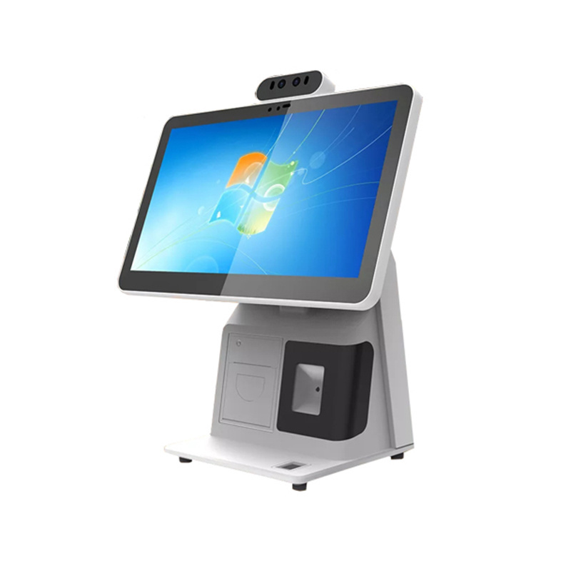 all in one 15.6 inch Pos Android 11 Windows capacitive Touch Dual Screen Billing Machine POS with 11.6 inch customer display