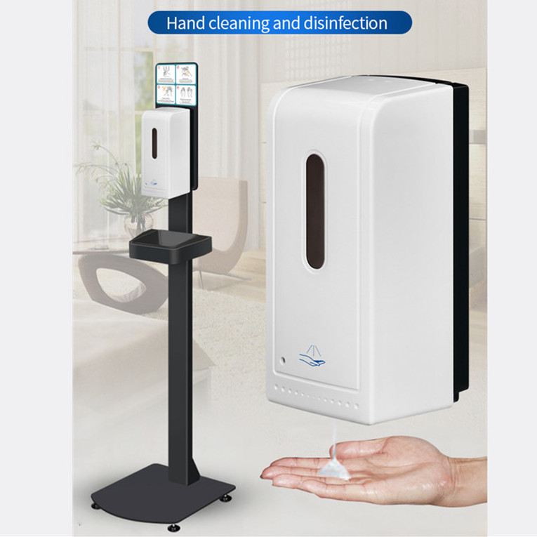 Floor standing 1000 ml sanitiser gel touchless hand sanitizer water dispenser with stand automatic