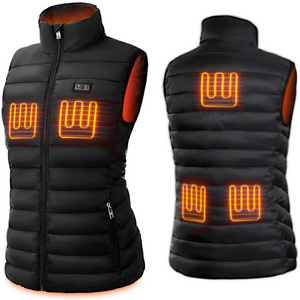 wholesale price milwaukee jacket heated unisex Winter Electrical Down Jacket heated ultra thin down jacket USB safety vest