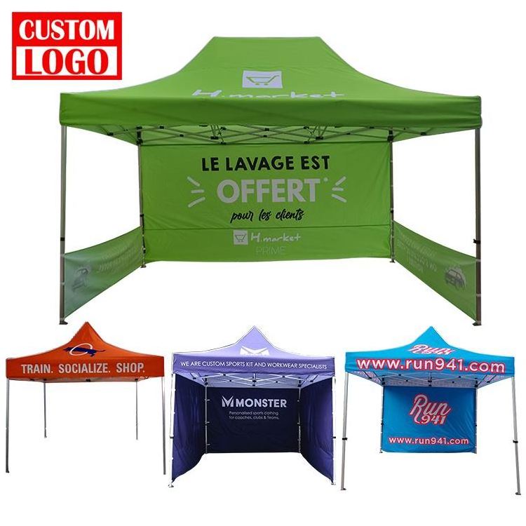 Heavy Duty Waterproof Canopy 10X10 10X20 20X20 Tent Outdoor Waterproof Folding Tent