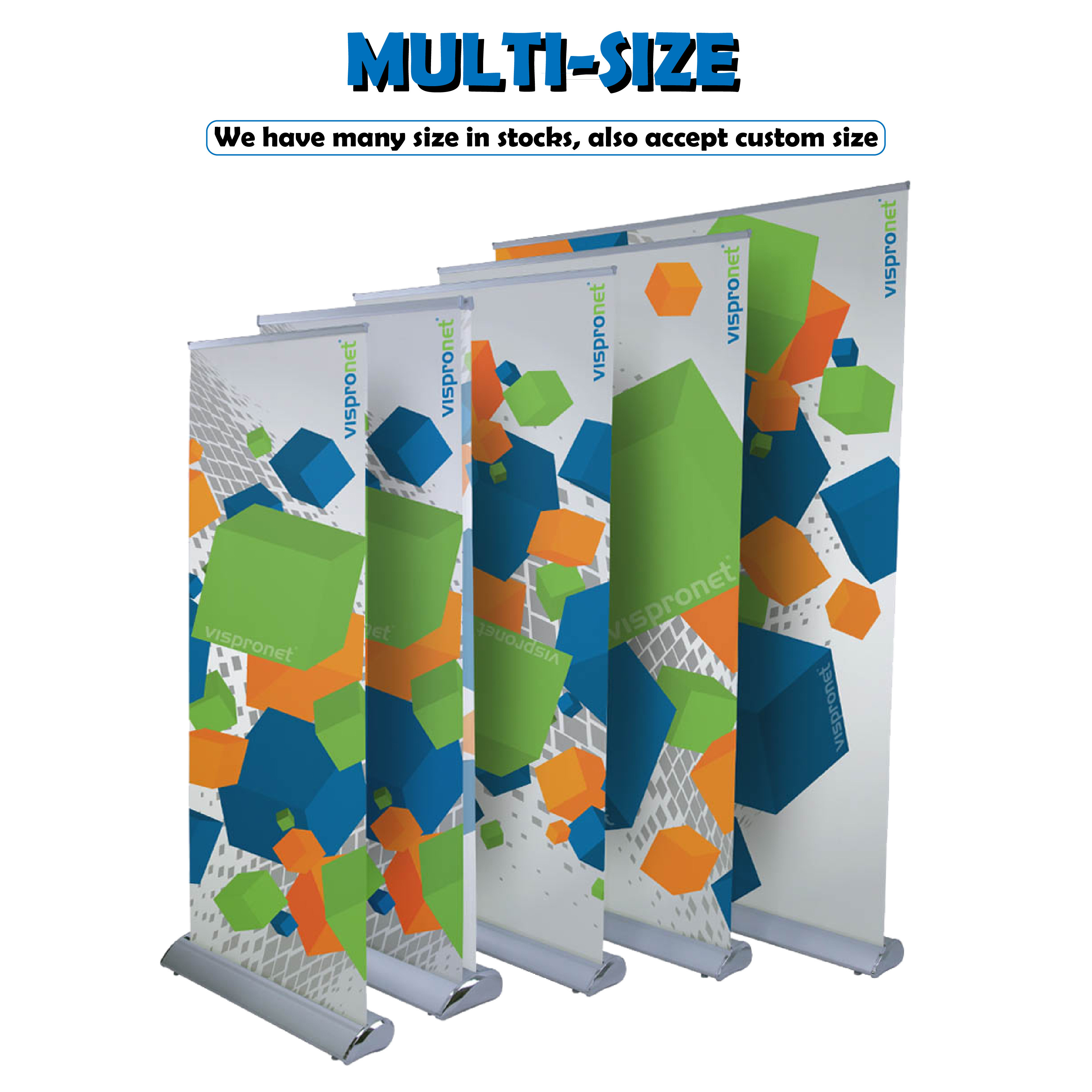 Advertising Retractable Banner Double Sided Roller Banner Stand 85 X 200 Roll Up Banner Stand