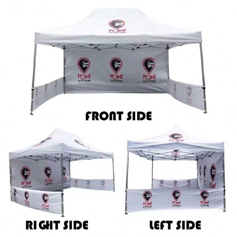 10ft x 10ft Promotional Trade Show Tent  10x10 Portable Aluminium Trade Show Canopy Tent  3x3 Portable Pop Up Tent