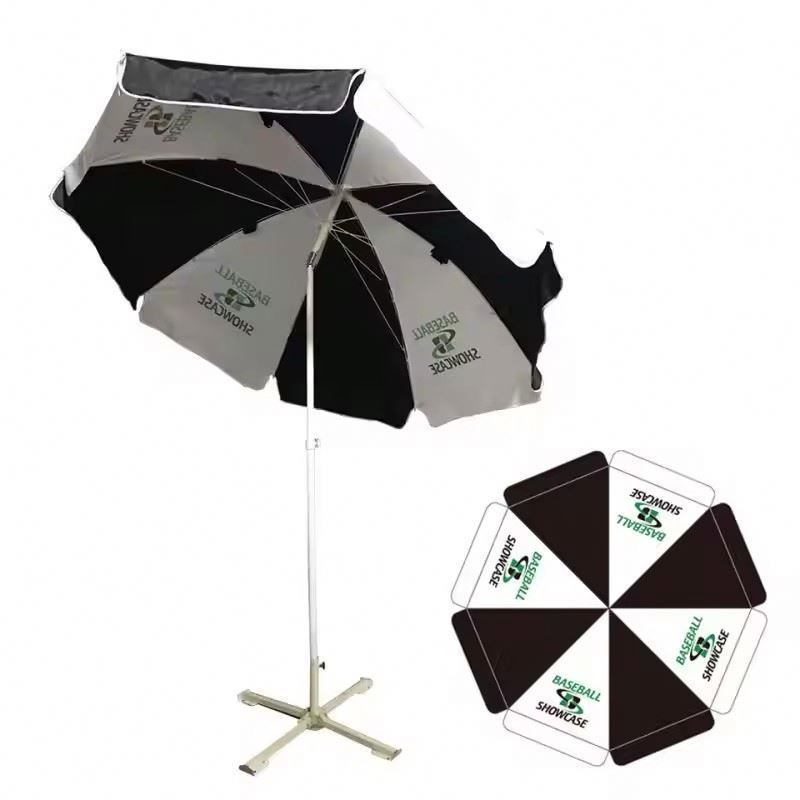 Custom Logo Promotional Advertisement Umbrella Beach Patio Umbrellas Small Sun Umbrella