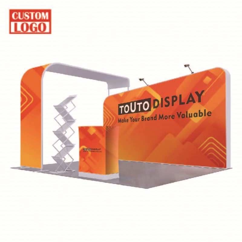 Cheap Durable Trade Show Booth Custom New Design Reusable Stand 3X3M Size Exhibition Booth