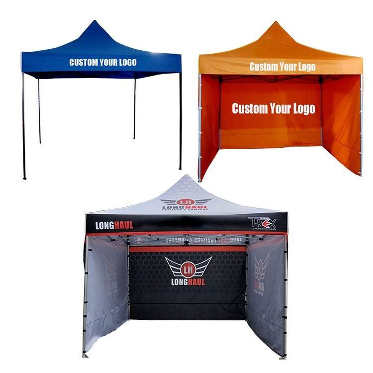 Heavy Duty Waterproof Canopy Commercial Promotional Tent  Custom Pop Up Tent 10X10