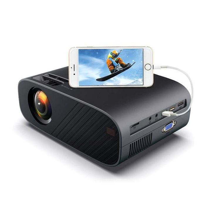 Everycom M7 Cheap mini led projector pocket mobile phone hd ready with sync Android wifi for home cinema