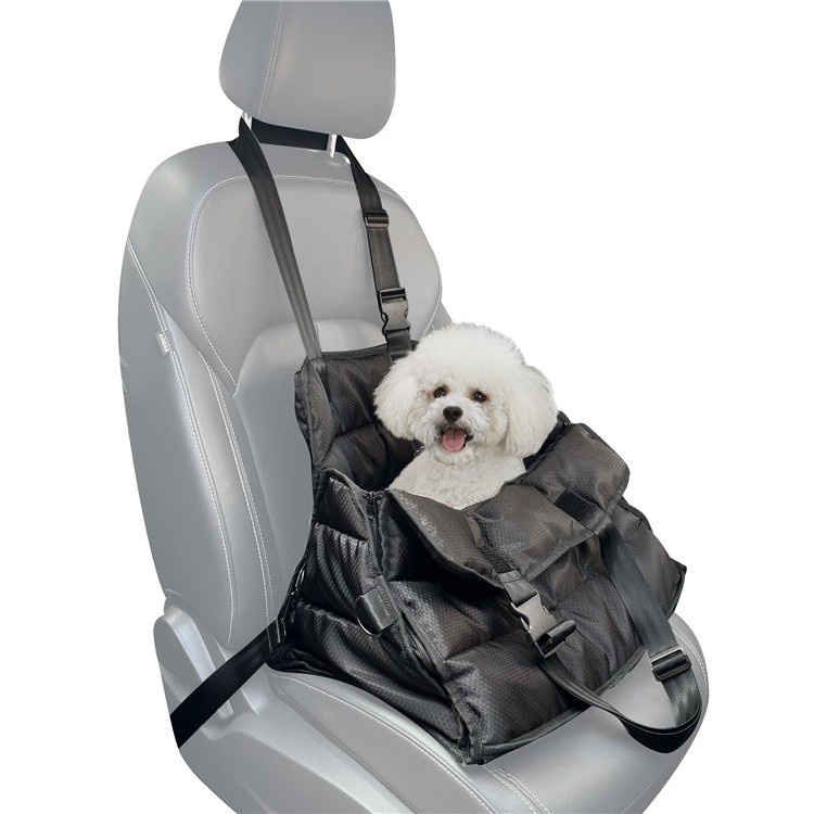 Dog Car Seat Booster Custom Bag Carrier Detachable and Washable Ultra Adjustable Straps Perfect for Medium Dogs or 2 Small Dogs