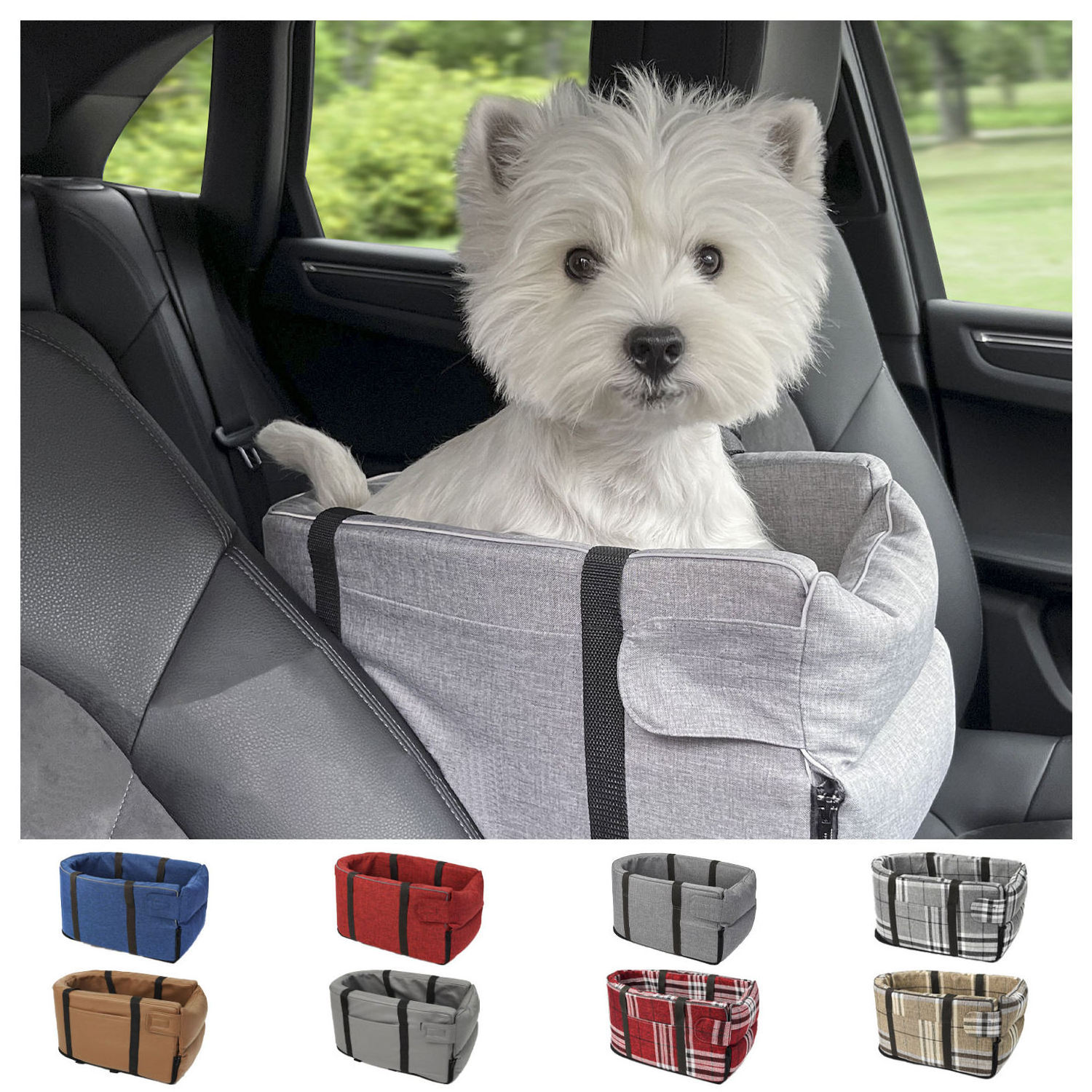 Pet Car Seat For Small Dog Central Control Pet Going Out Handbag Travel in Comfort with Your Pet Breathable Dog Carrier Bag