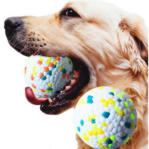 pet chew toys Wholesale hot selling customizable ETPU Wear-resistant and bite-resistant Toys Ball safe and soft dog cat ball