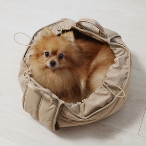 2-in-1 Pet Carrier Luxury Soft Pet Sling Bag Foldable Washable Waterproof Pet Cat Dog Outdoor Travel Carrier Tote Hand Bag