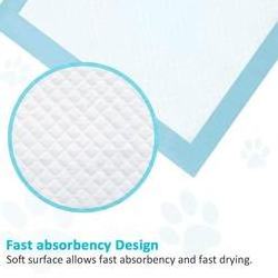 Custom OEM 500 Gel Unscented Compostable Super Absorbent Potty Pee Training Cat Pet Puppy Dog Pads