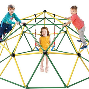 8FT 10FT 12FT Dome Climber with Swing Outside Climbing Dome for Kids metal Outdoor Climbing Dome