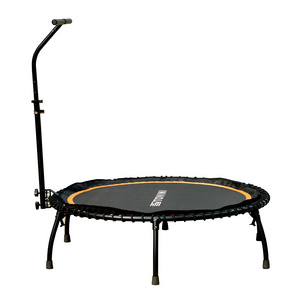 40" TOVINI Foldable Steel Fitness Trampoline with Handrail best quality wholesale prices