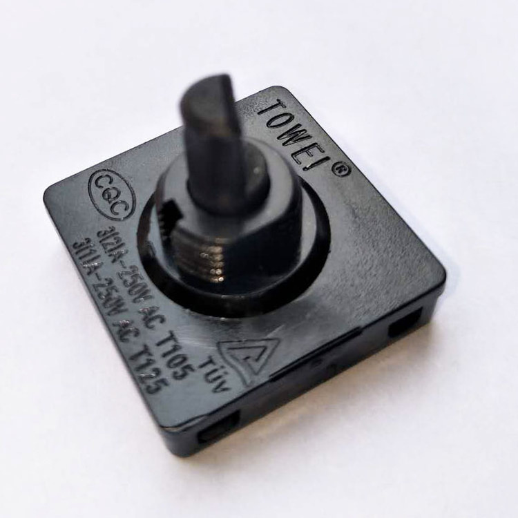 Tuowei Item No.:3410-42A 45 degree 4 position 3 speed electrical fan rotary selector switch