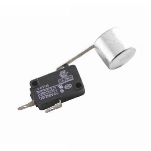 15A 125VAC / 250VAC Tuowei VMN-15-03-F-39 10000 cycles mechanical life iron lever micro switch