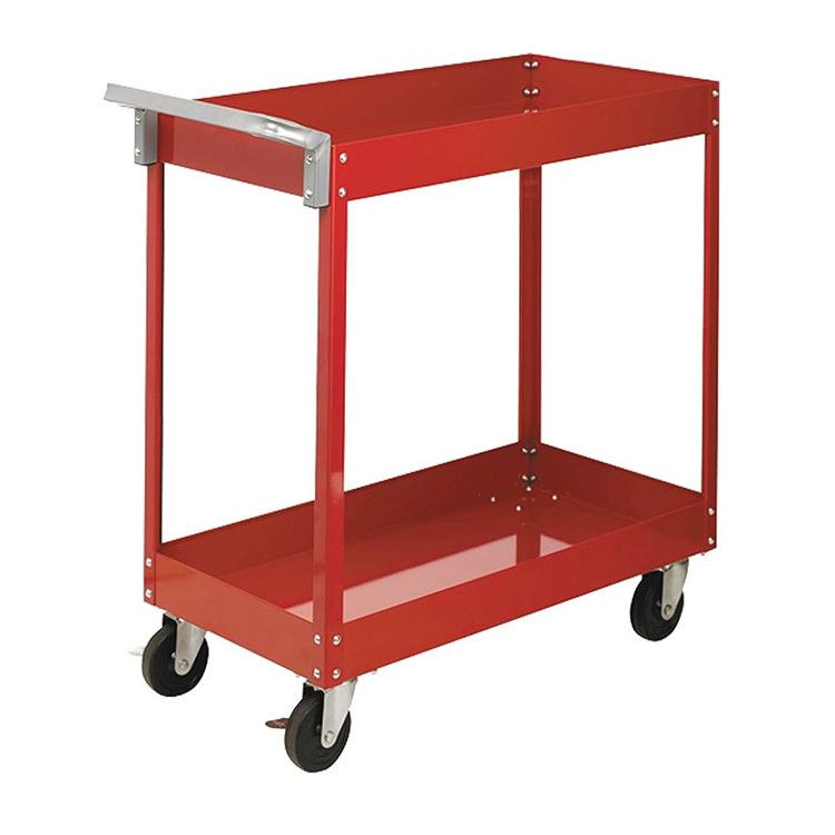 Custom Made Steel Rolling Craft Cart with Wheels