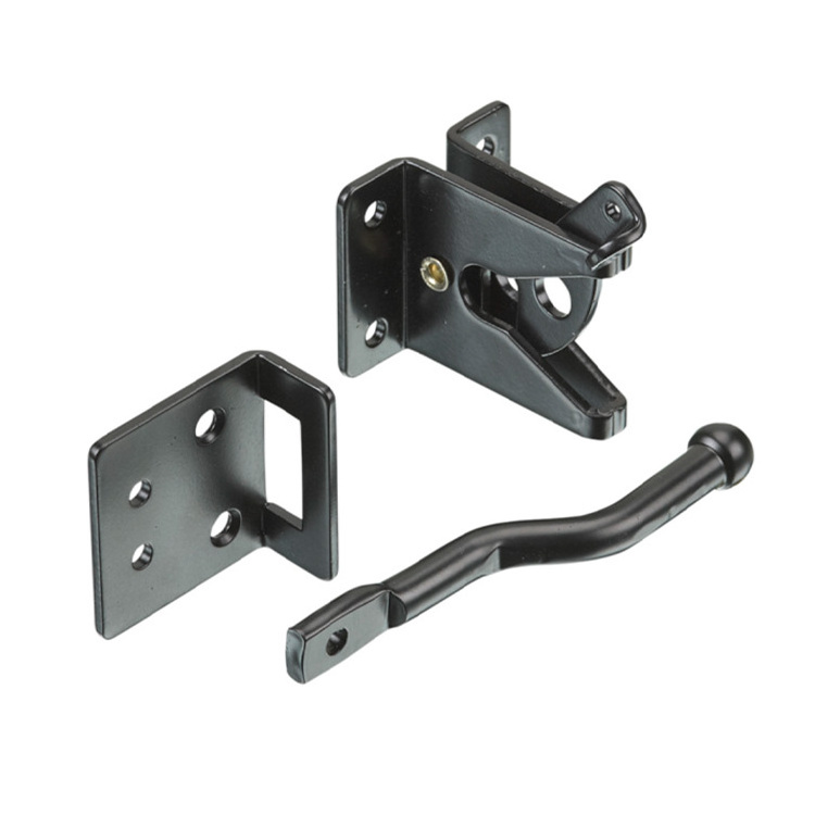 High Quality Vinyl Gate Latch Black Fence Gate Latch for Sale